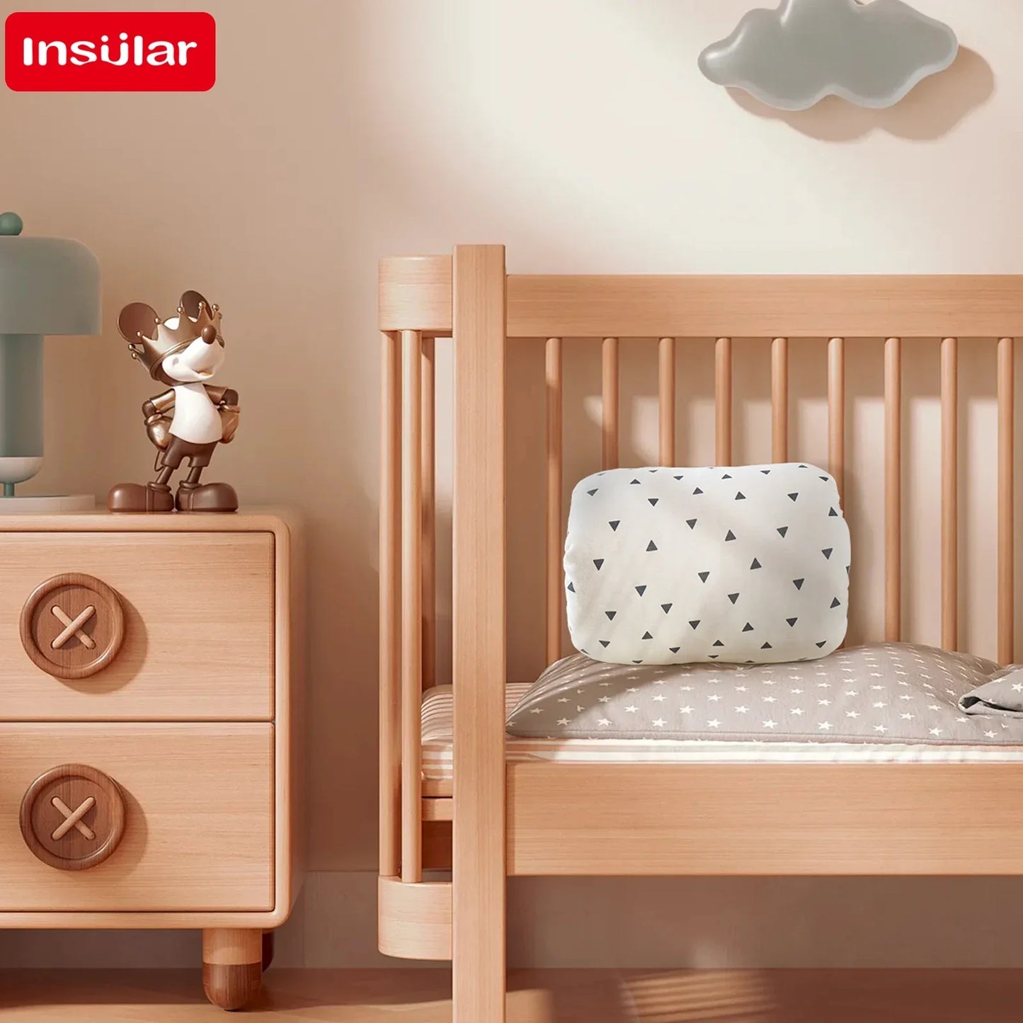 INSULAR Baby Arm Pillow | Infant Nursing & Breastfeeding Support